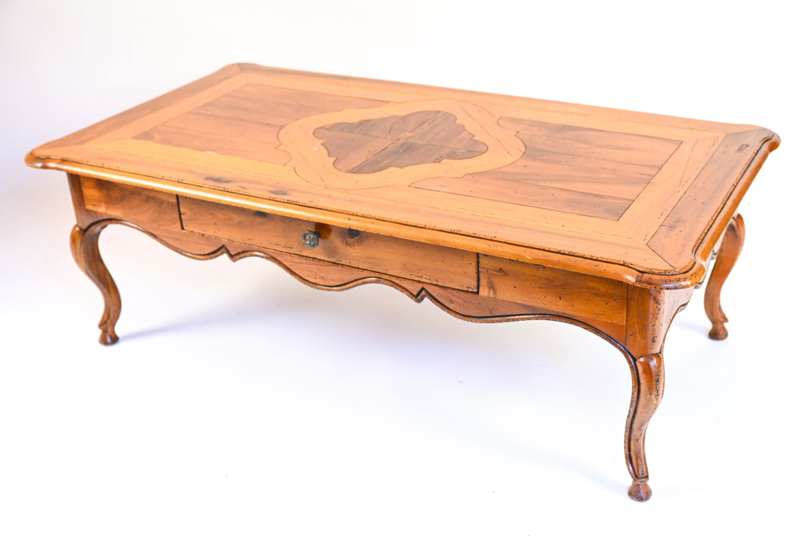 FRENCH STYLE INLAID COFFEE TABLE (1 of 13)