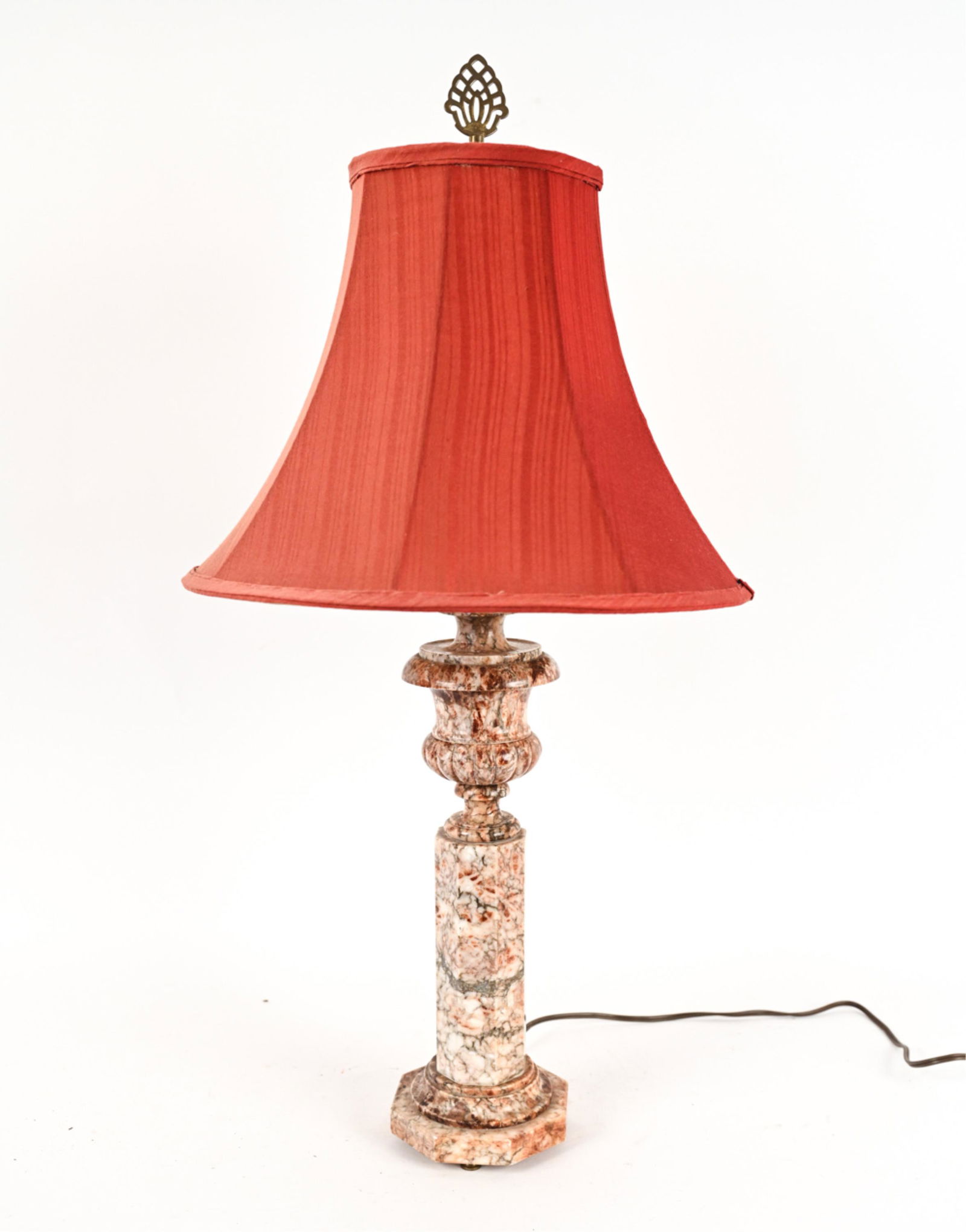 NEOCLASSICAL-STYLE ALABASTER TABLE LAMP (1 of 11)