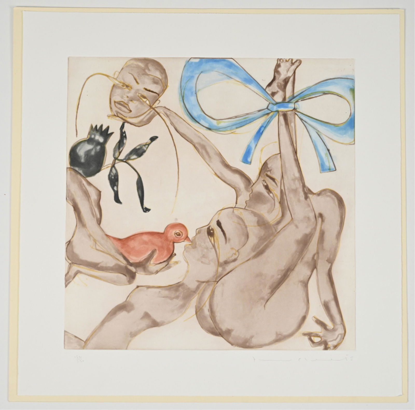 FRANCESCO CLEMENTE, ITALIAN (B. 1952) AQUATINT (1 of 11)