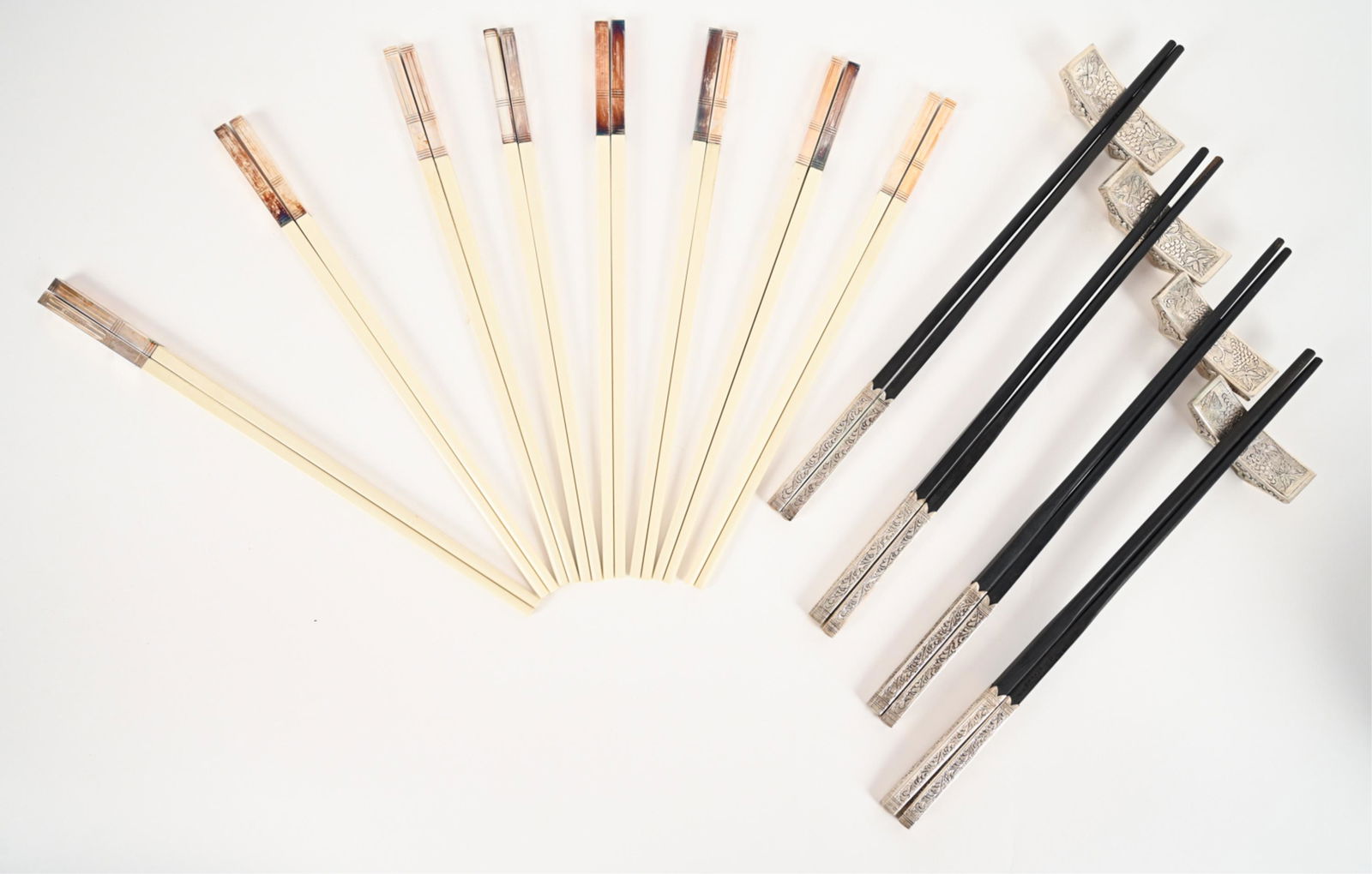 CHOPSTICKS & CHOPSTICK STANDS INCL. CHRISTOFLE (1 of 8)