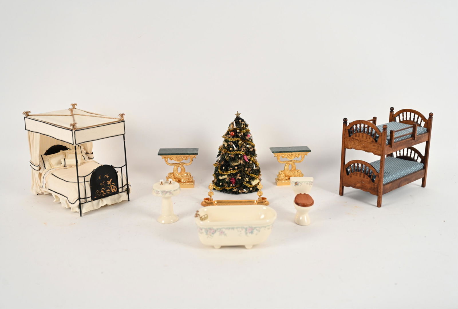 DOLL HOUSE FURNITURE & DECOR INCL. JOHN HODGSON (1 of 10)