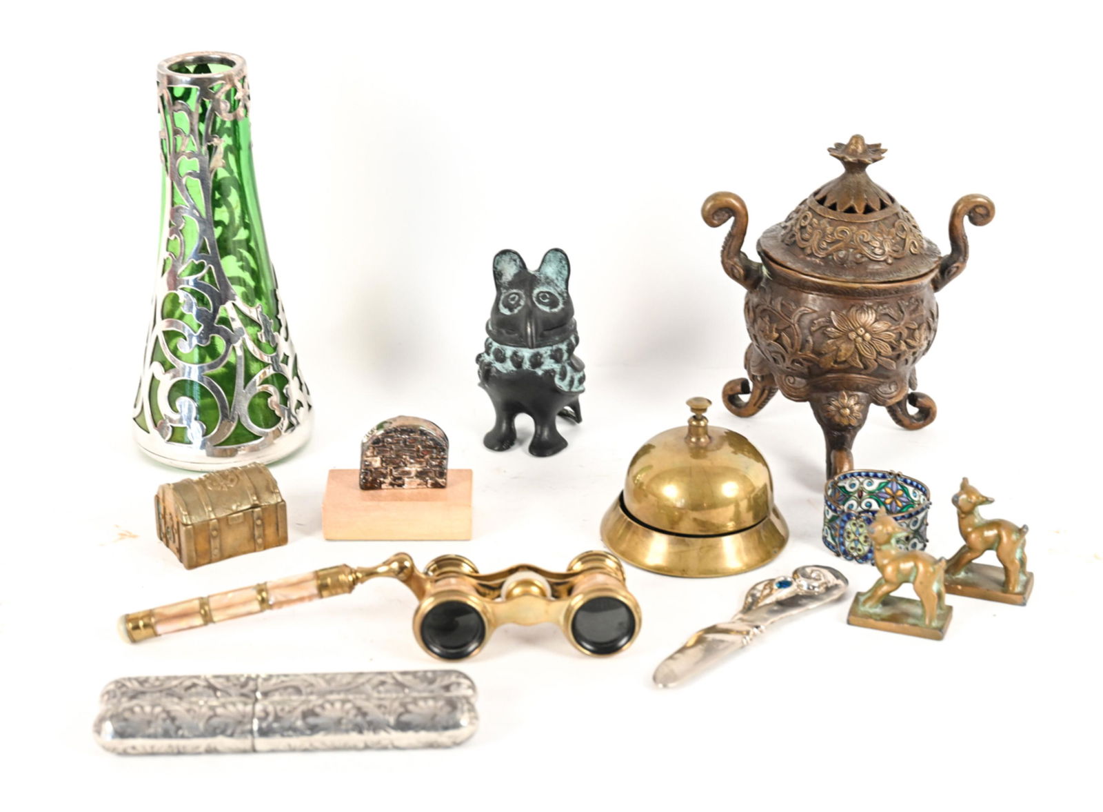 DECORATIVE GROUPING INCL. STERLING (1 of 17)