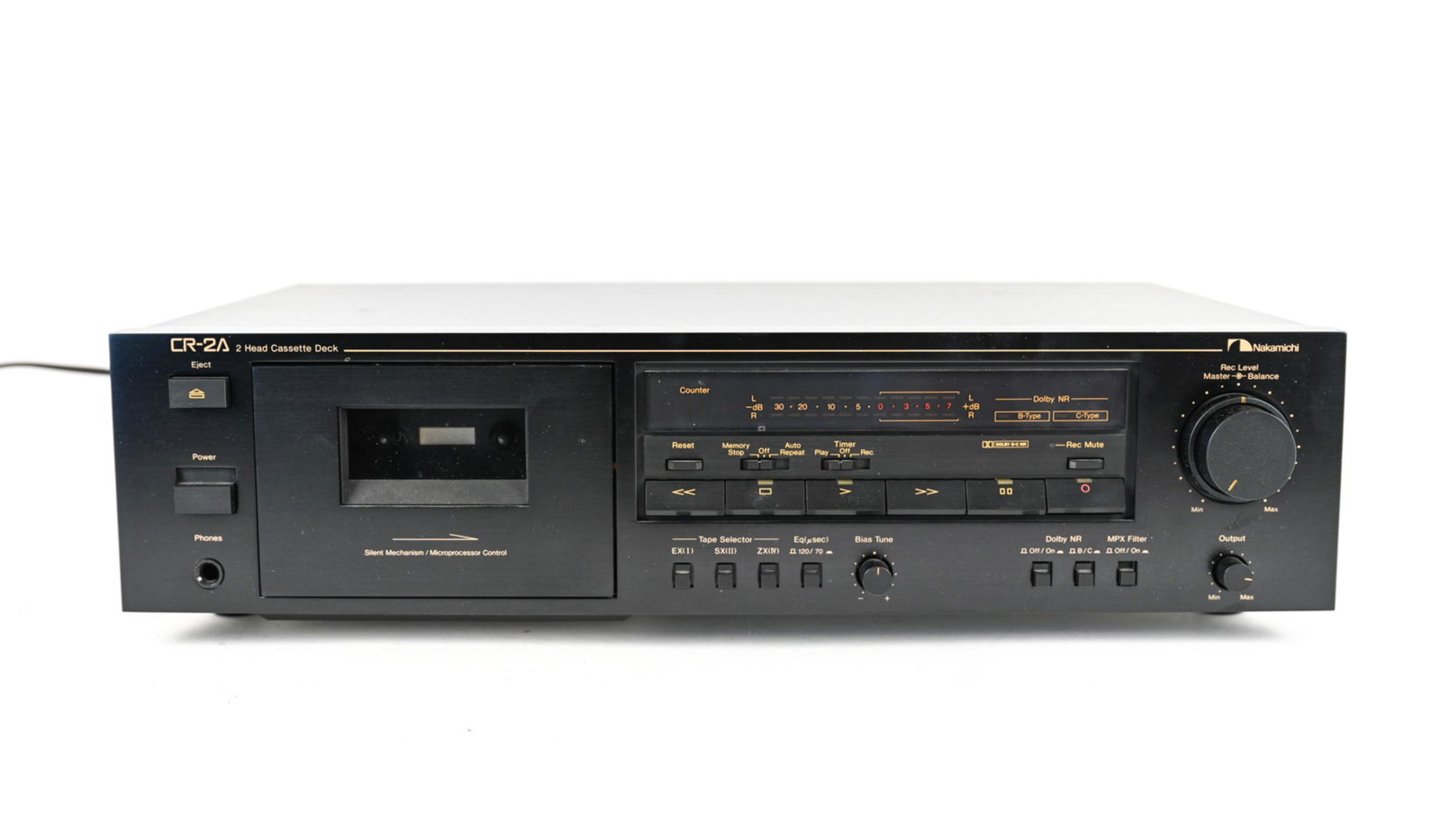NAKAMICHI CR2-A (2) HEAD CASSETTE DECK (1 of 6)