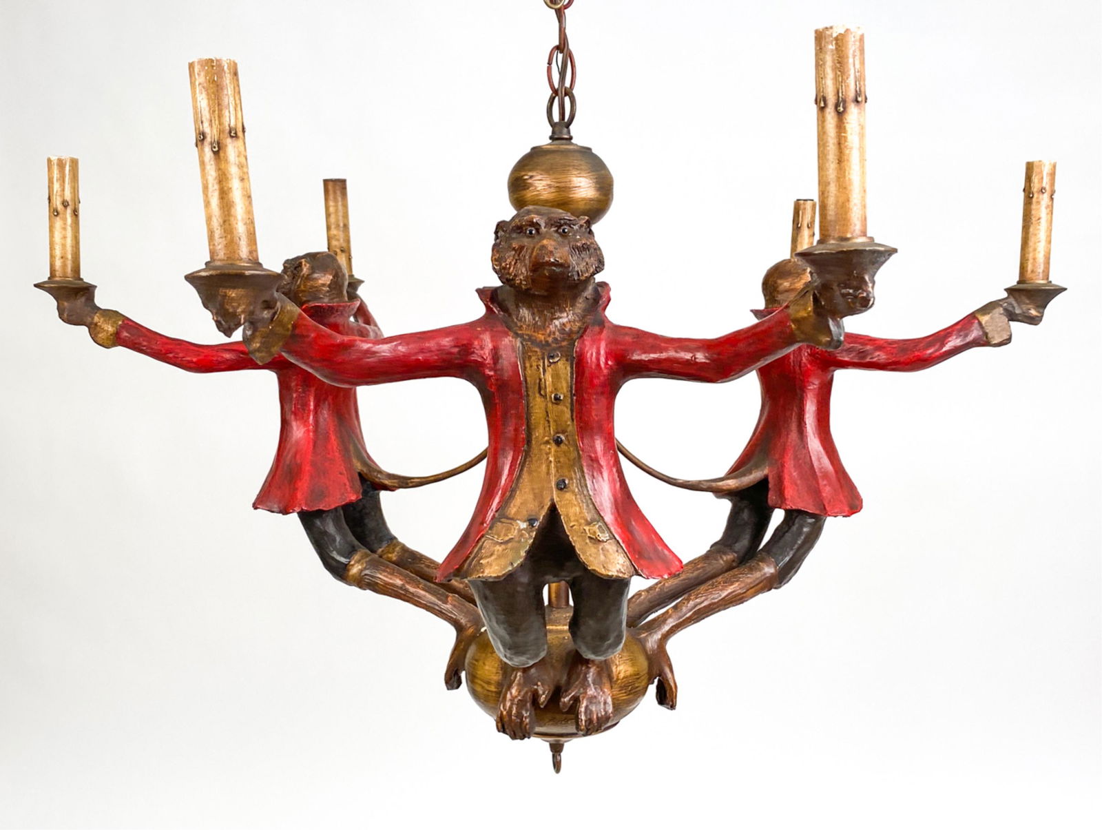 BILL HUEBBE MONKEYS CHANDELIER (1 of 12)