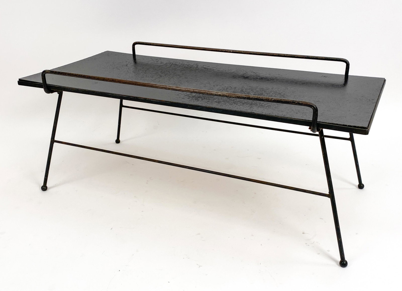 MID-CENTURY IRON COFFEE TABLE (1 of 10)