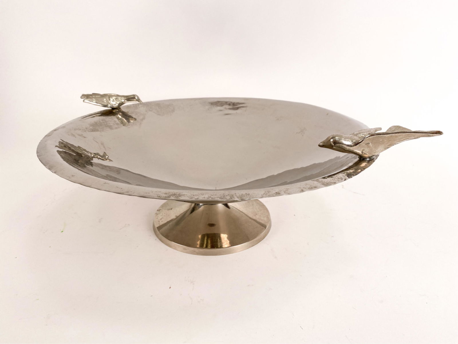 MICHAEL ARAM BIRD BATH CENTERPIECE FOOTED BOWL (1 of 11)