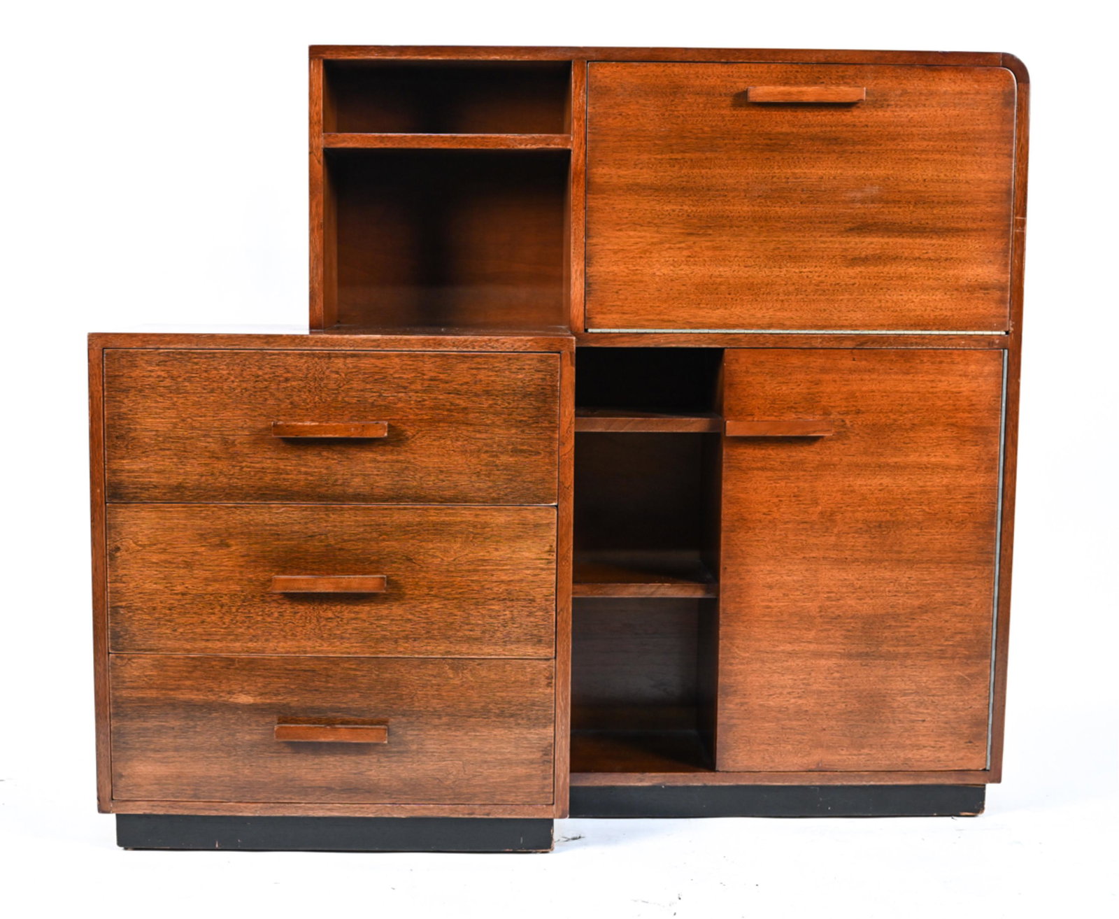 MODERNAGE ART DECO ASYMMETRICAL CABINET (1 of 10)