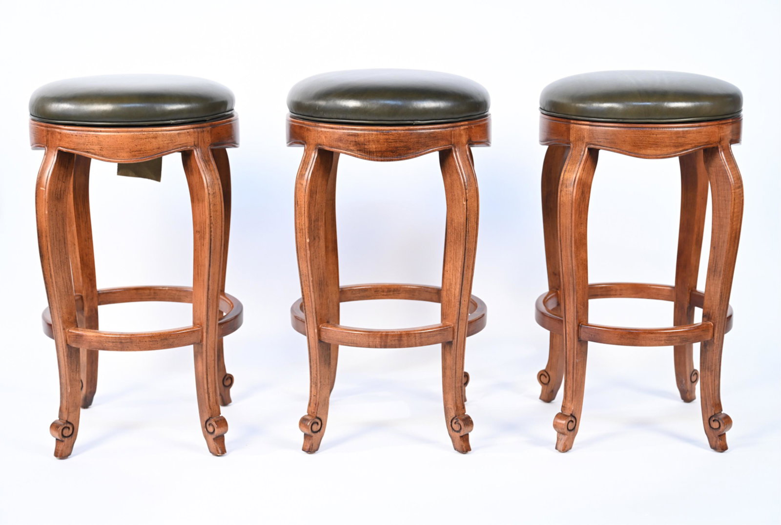(3) HANCOCK & MOORE LEATHER BARSTOOLS (1 of 13)