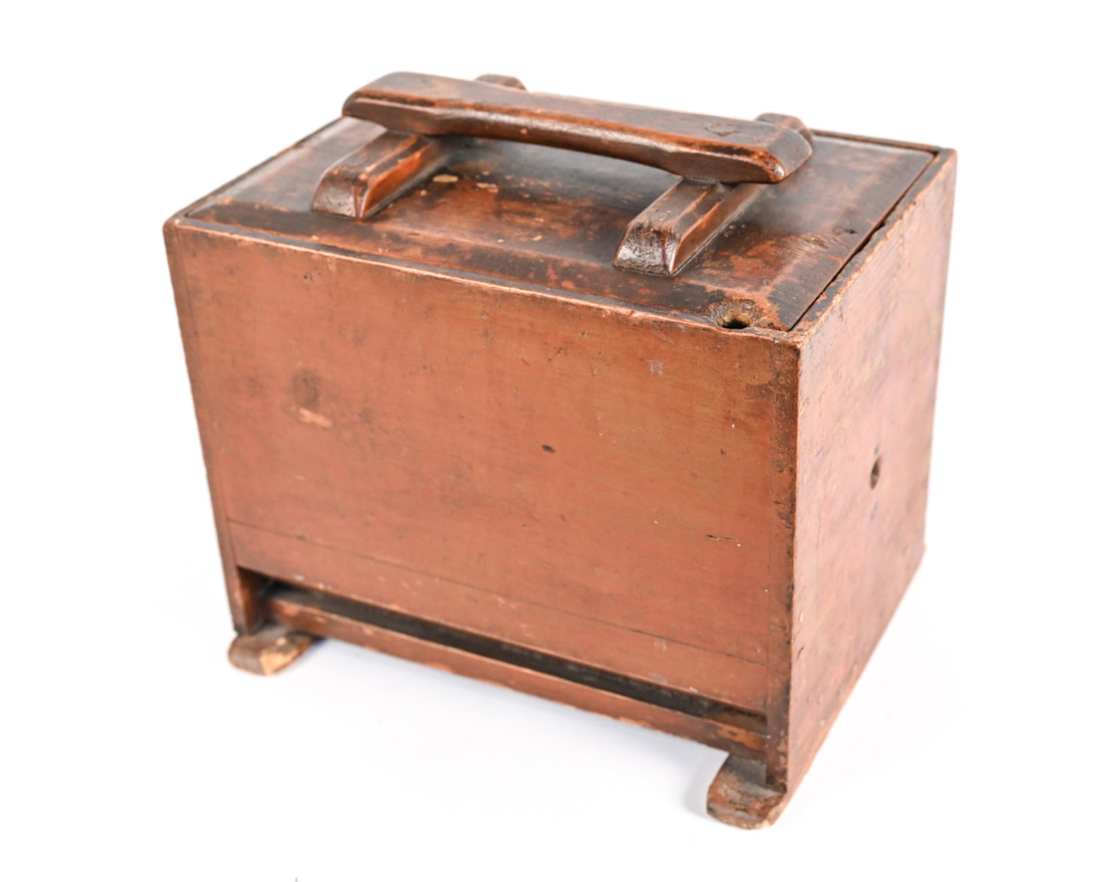 ANTIQUE COUNTRY PRIMITIVE BUTTER CHURN BOX (1 of 12)