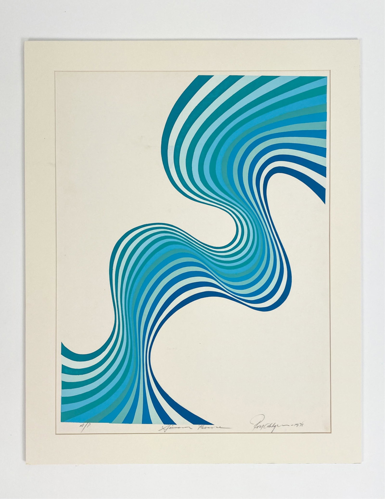 ROY AHLGREN (1927-2011) SILKSCREEN (1 of 6)