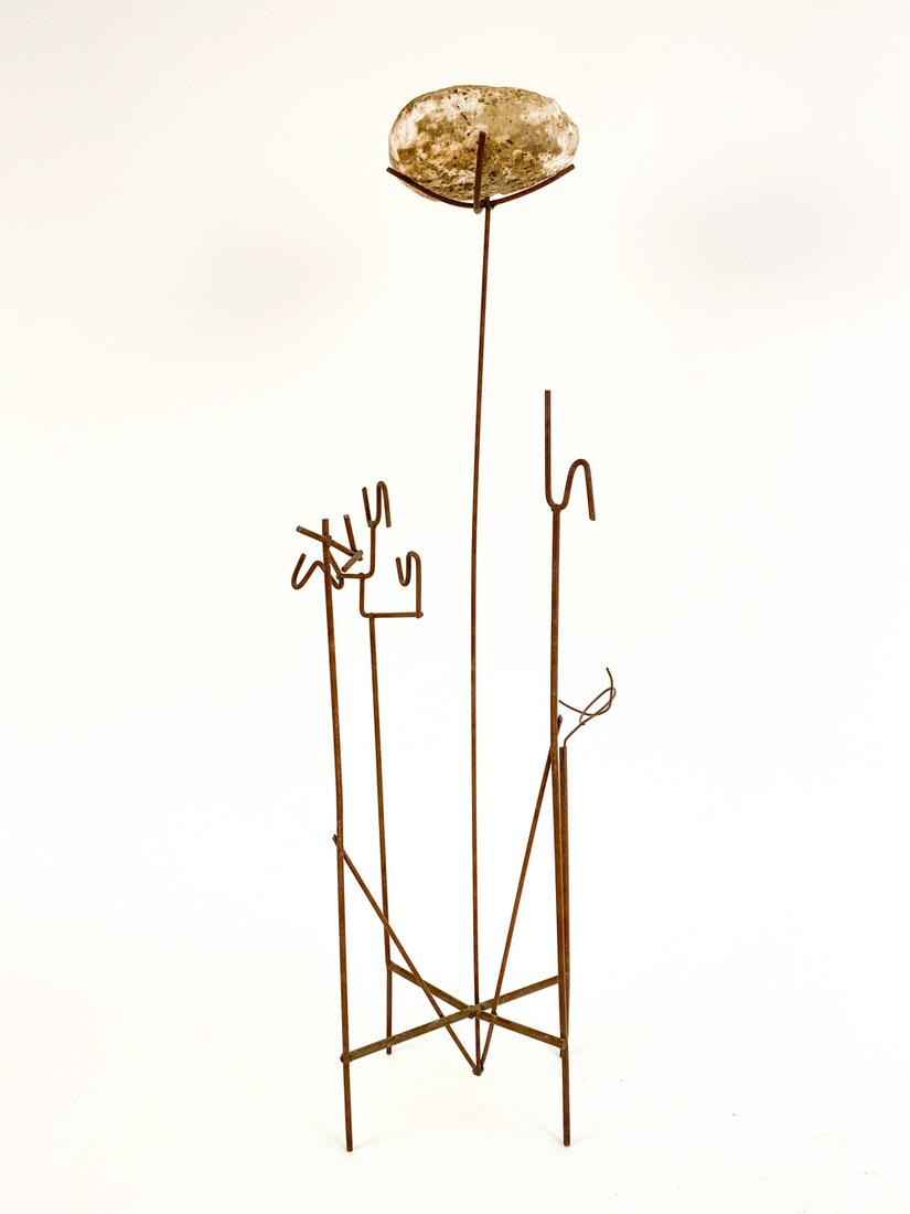 MID-CENTURY WIRE SCULPTURE (1 of 13)
