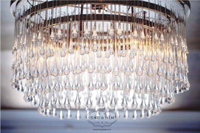 OCHRE CUSTOM "DRIZZLE" CHANDELIER (1 of 2)