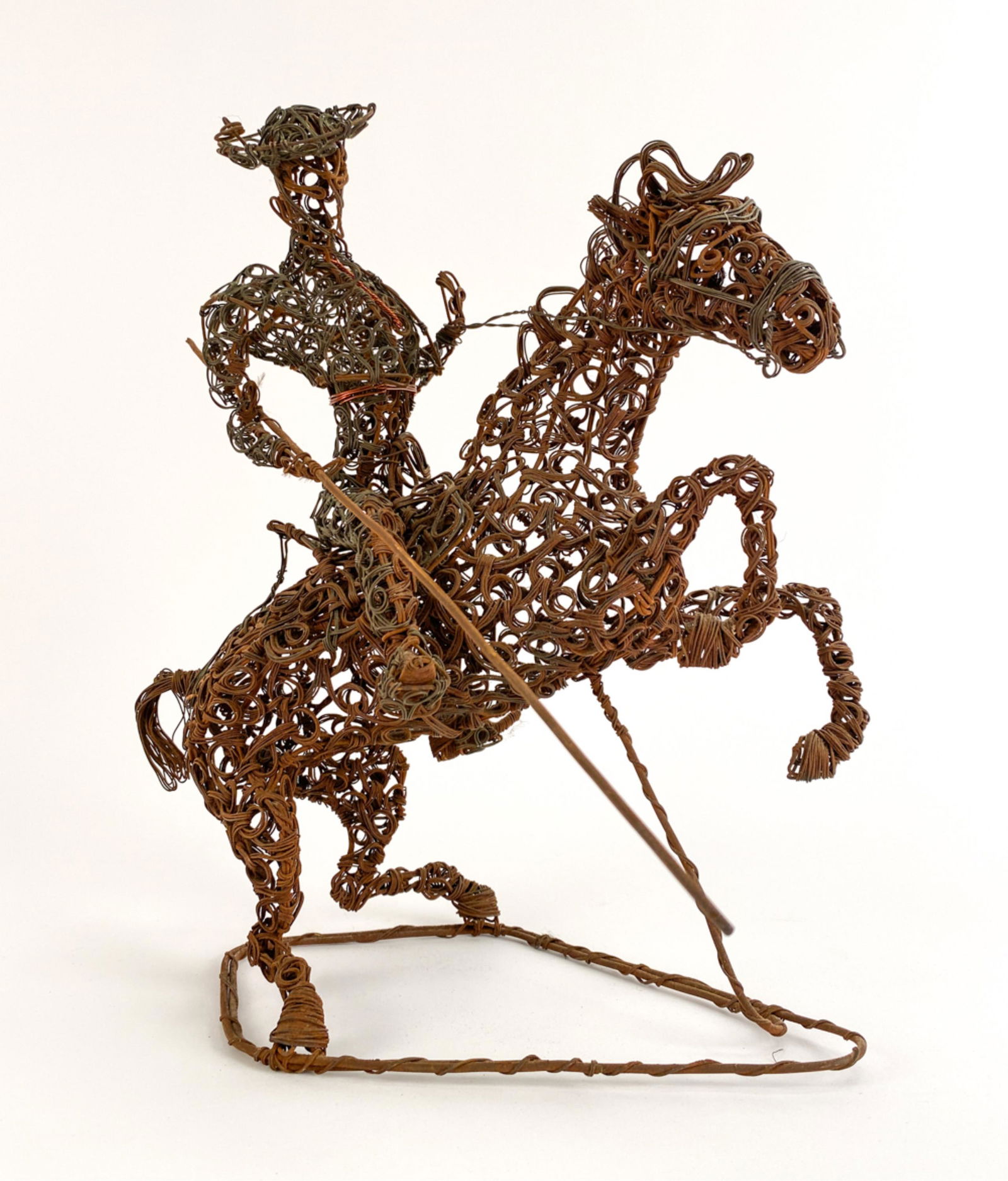 MID-CENTURY WIRE SCULPTURE PICADOR (1 of 11)
