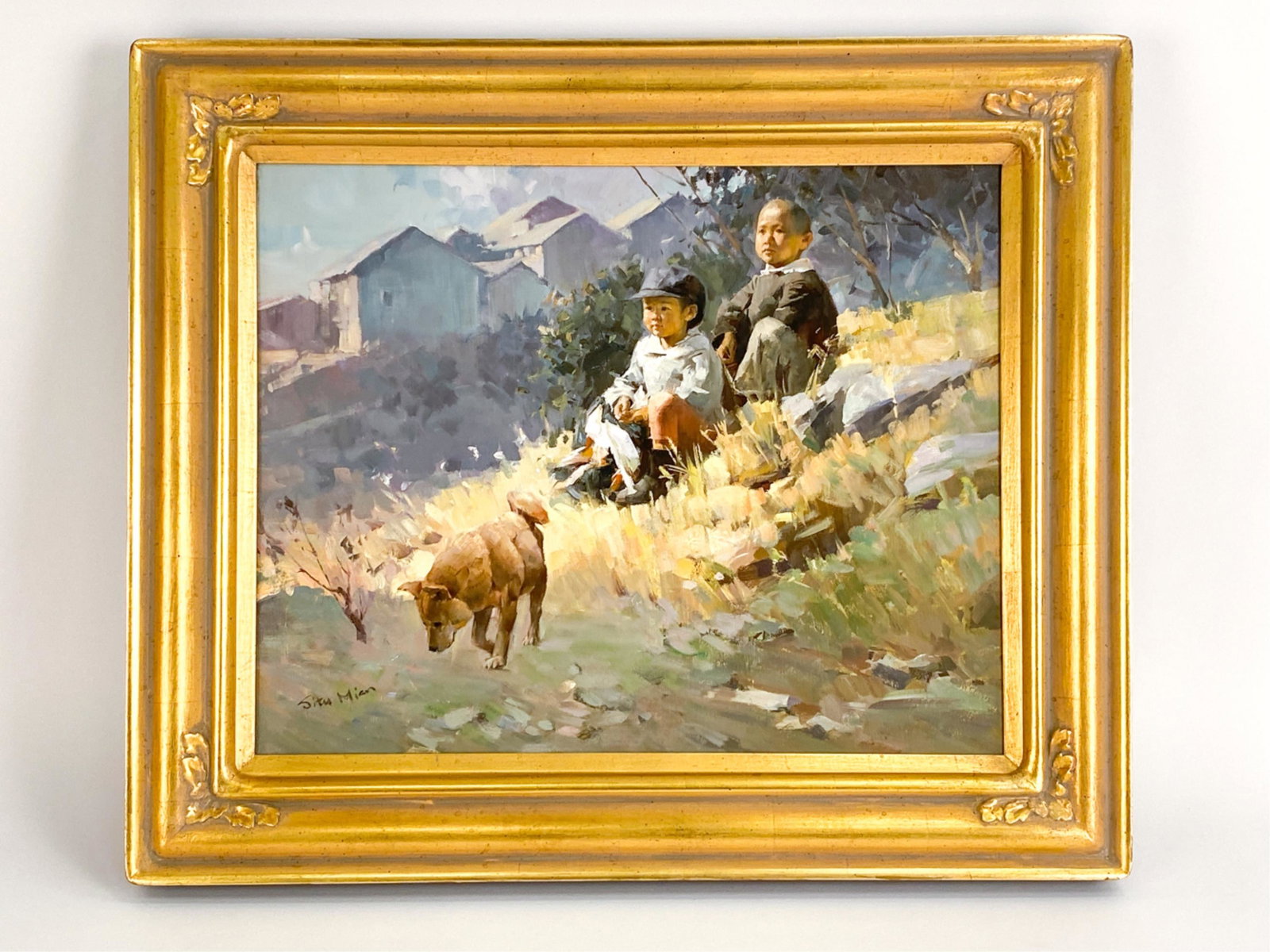 MIAN SITU, CHINESE (B. 1953) O/C (1 of 8)