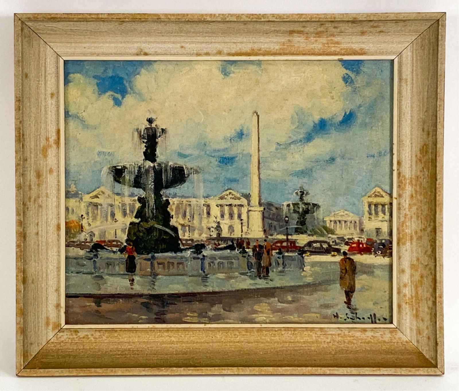 HENRI ALEXIS SCHAEFFER, FRENCH (1900-1975) O/C (1 of 8)