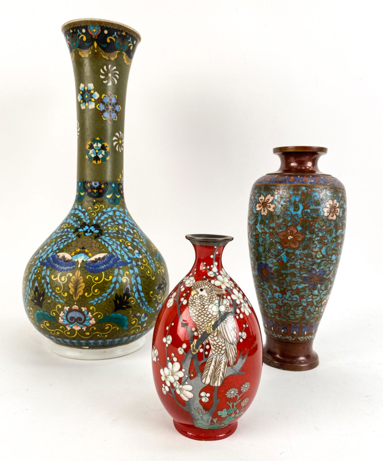 (3) JAPANESE/CHINESE CLOISONNE (1 of 18)