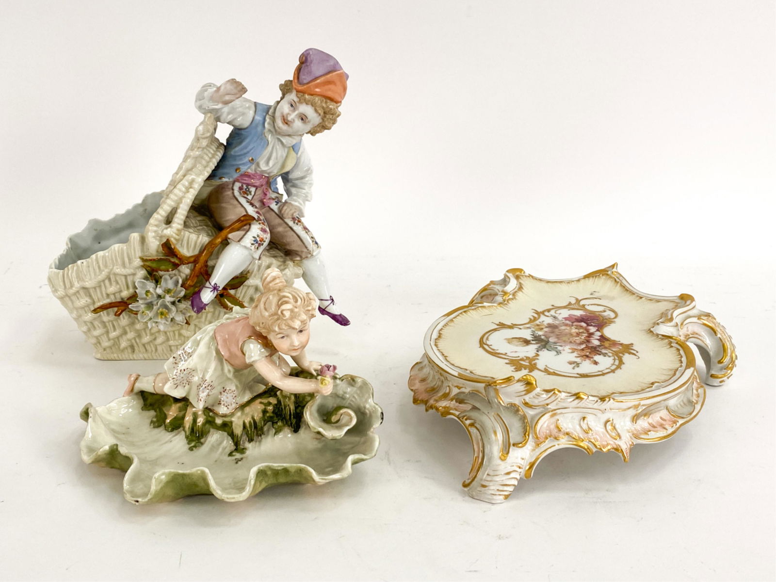 C. 1850 KPM FIGURATIVE PORCELAIN ETC. (1 of 13)