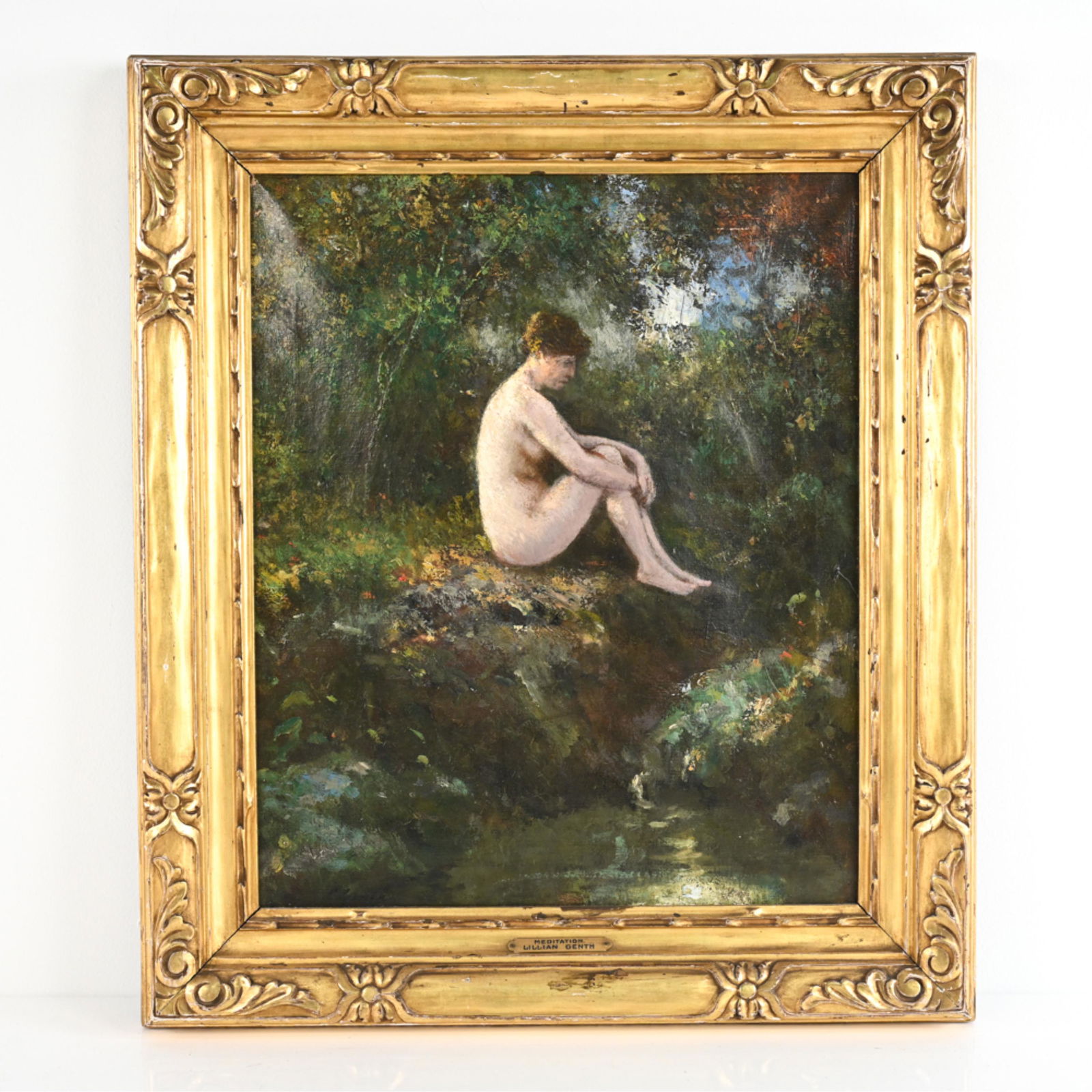 LILLIAN GENTH (1876-1953) IMPRESSIONIST O/C (1 of 12)