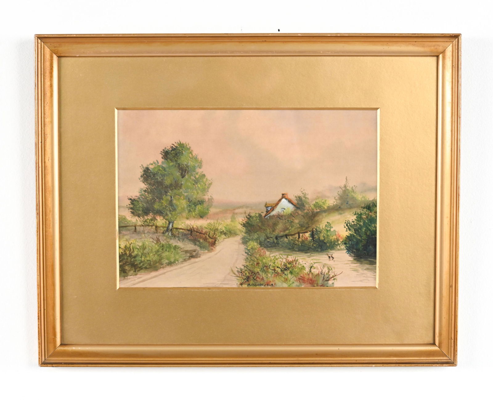 ARLAND USSHER, IRISH (19TH-20TH C.) WATERCOLOR (1 of 10)