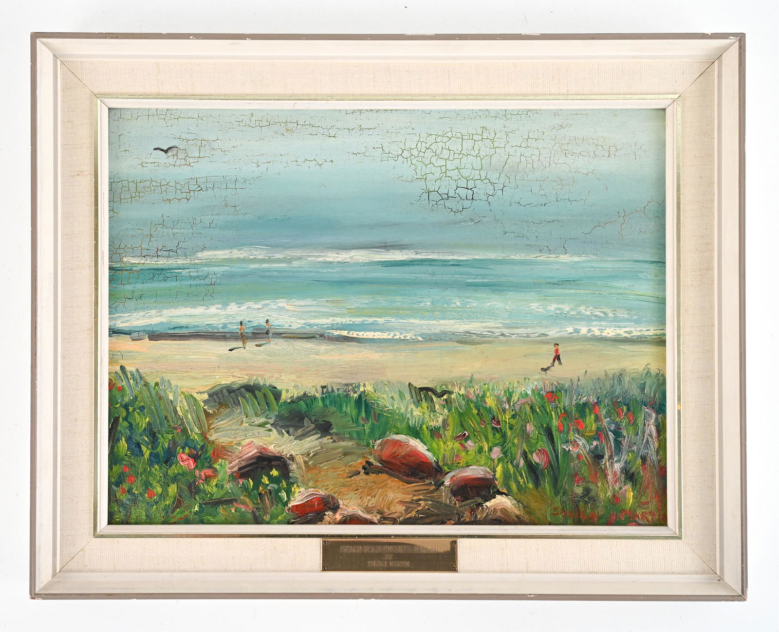 20TH C. O/C MALIBU SEASCAPE, SIGNED (1 of 11)