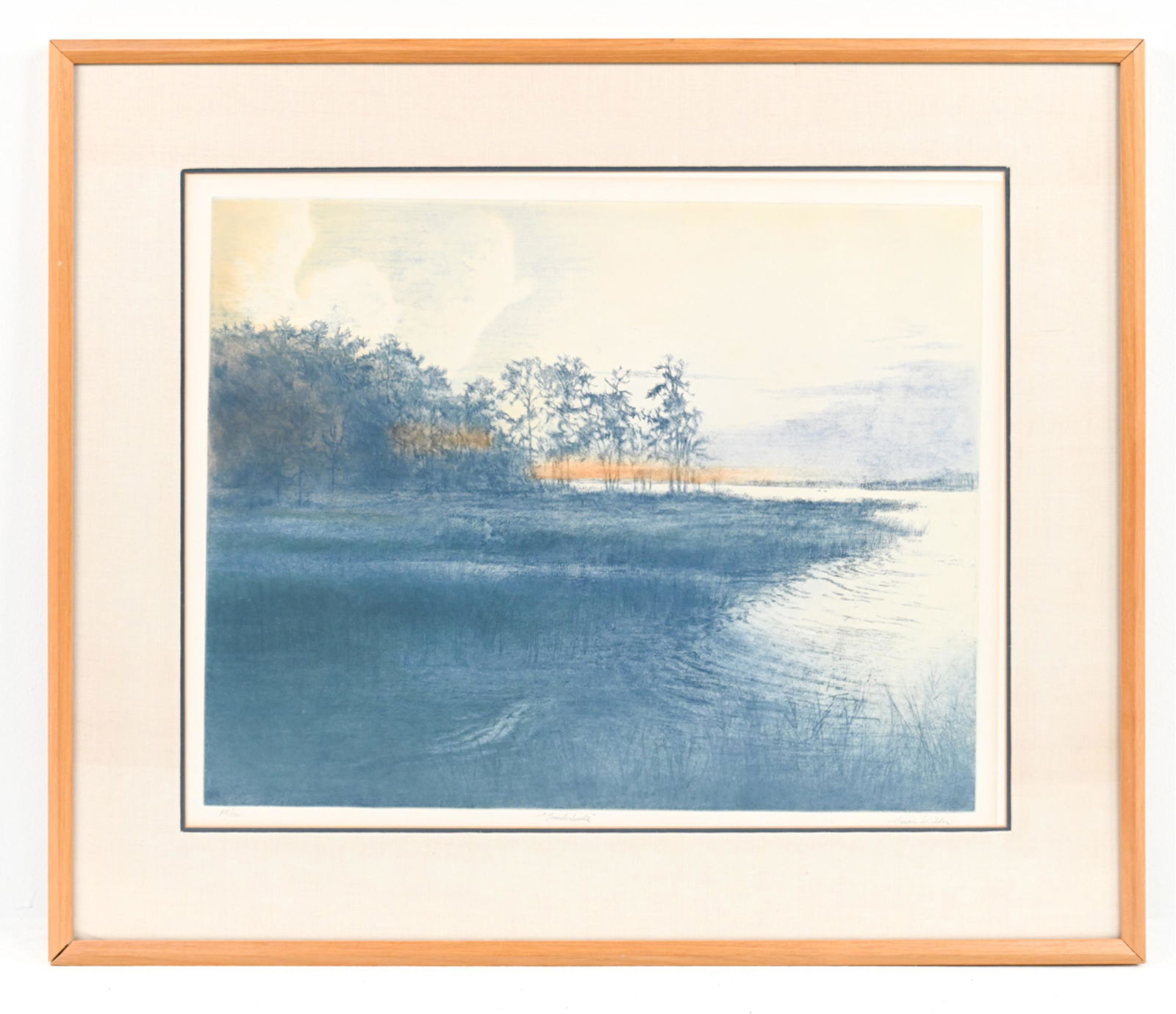 HARVEY KIDDER (1918-2001) AQUATINT ETCHING (1 of 10)