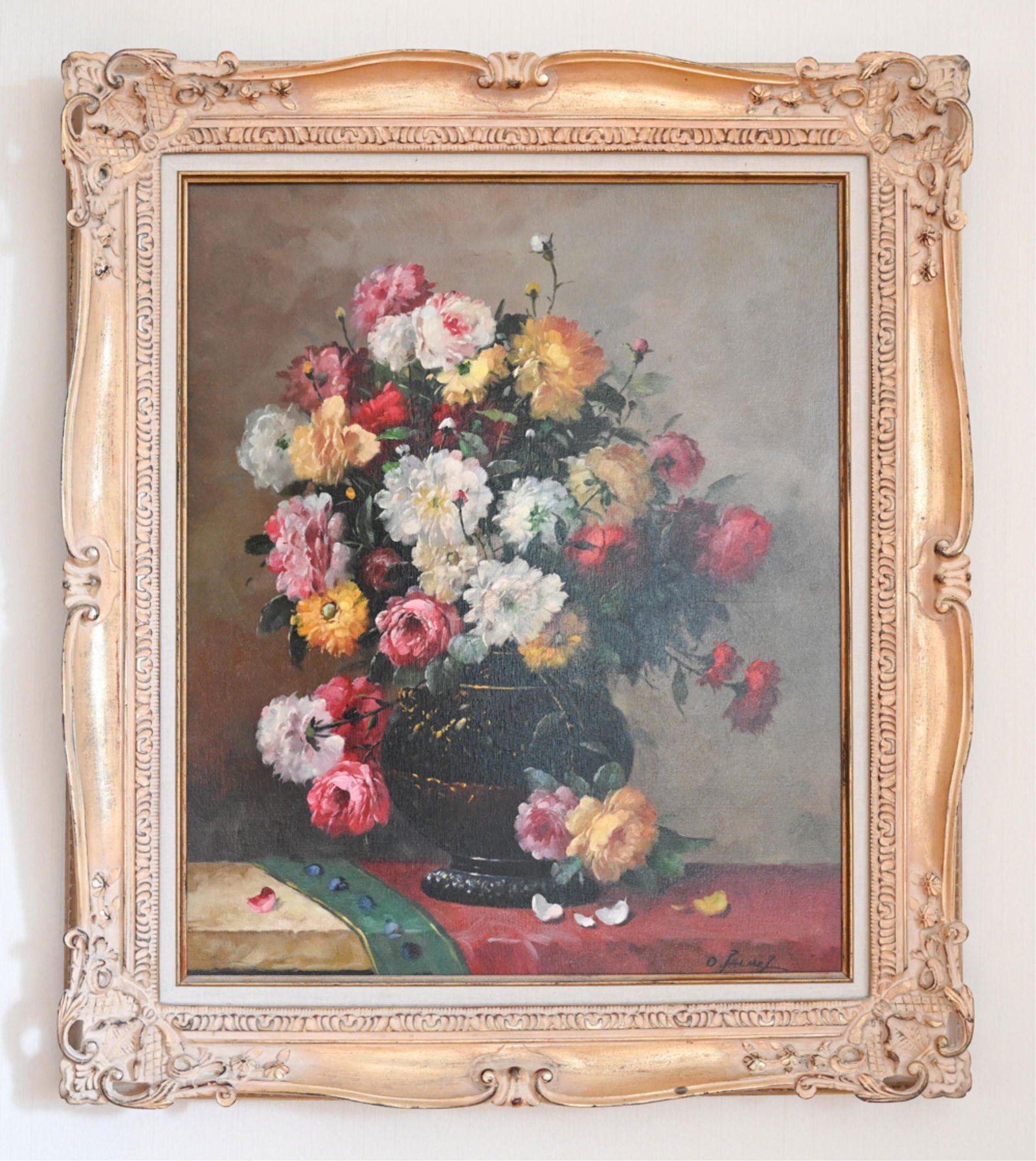 D. PALMER CONTEMPORARY O/C STILL LIFE (1 of 9)