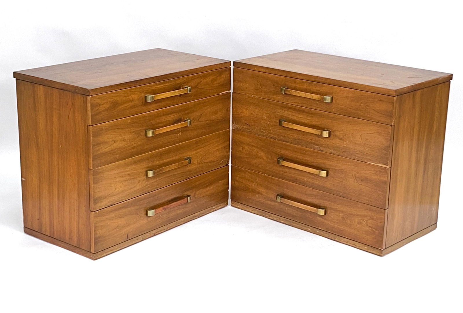 PAIR T.H. ROBSJOHN GIBBINGS FOR WIDDICOMB CHESTS (1 of 20)