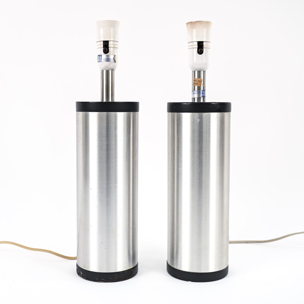 PAIR OF FOG & MORUP DANISH CYLINDER LAMPS (1 of 11)