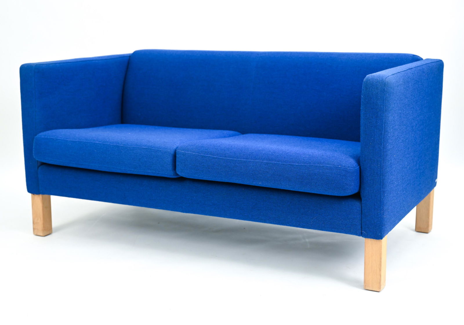 NIELAUS TWO-SEATER DANISH LOVESEAT SOFA (1 of 12)