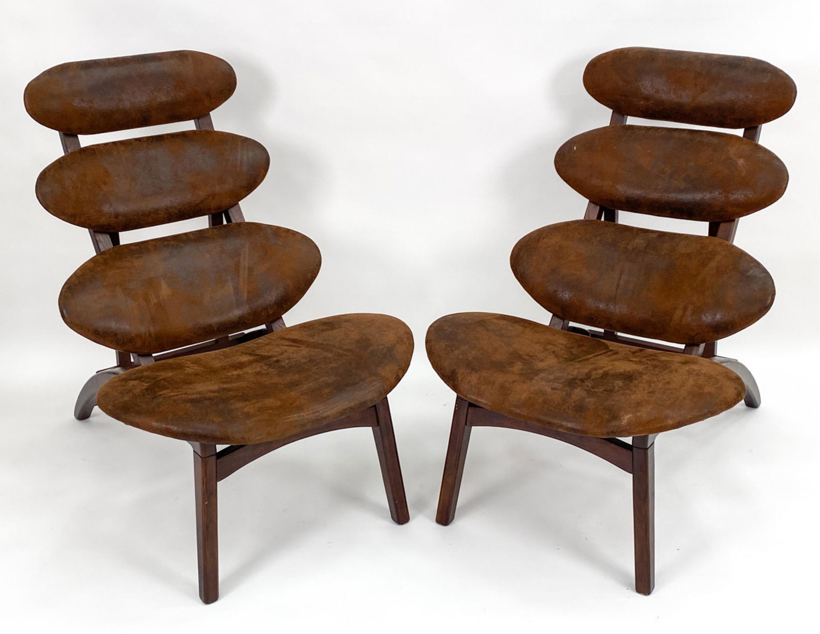 PAIR OF NOBLE HOUSE RETRO RECLINING CHAIRS (1 of 14)