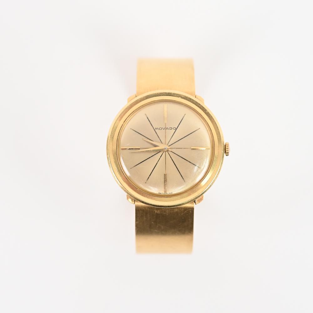 MOVADO 18K GOLD WATCH (1 of 11)