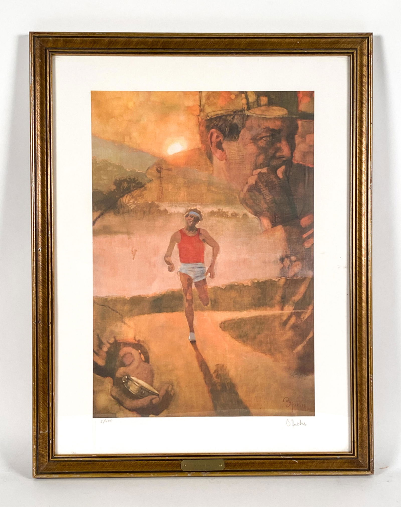 BERNARD FUCHS (1932-2009) LTD. ED. PRINT (1 of 8)