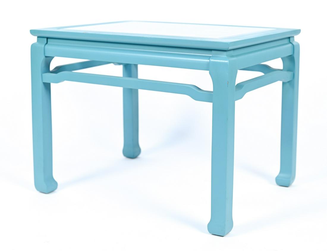 CONTEMPORARY CHINOISERIE PAINTED END TABLE (1 of 8)