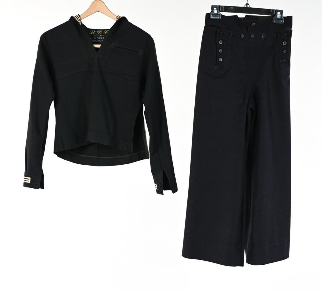 C. 1950'S-60'S EMBROIDERED U.S. NAVY DRESS BLUES (1 of 8)