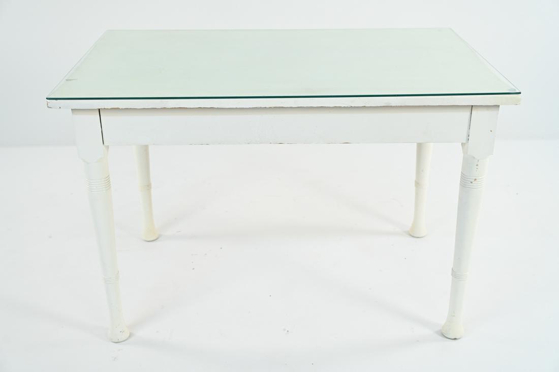 FARMHOUSE PAINTED BREAKFAST TABLE (1 of 10)