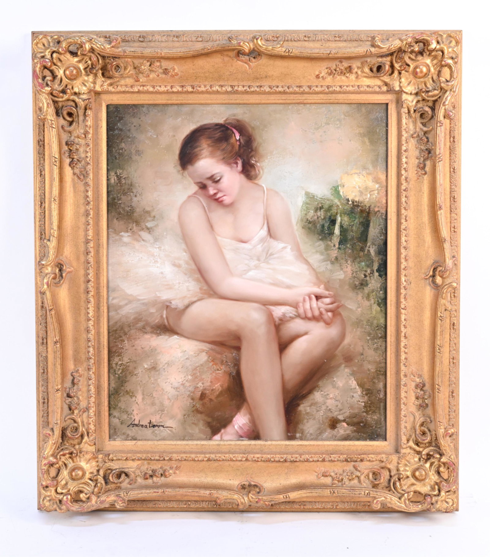 ANDREA TIERON (20TH C.) O/C BALLET DANCER (1 of 10)