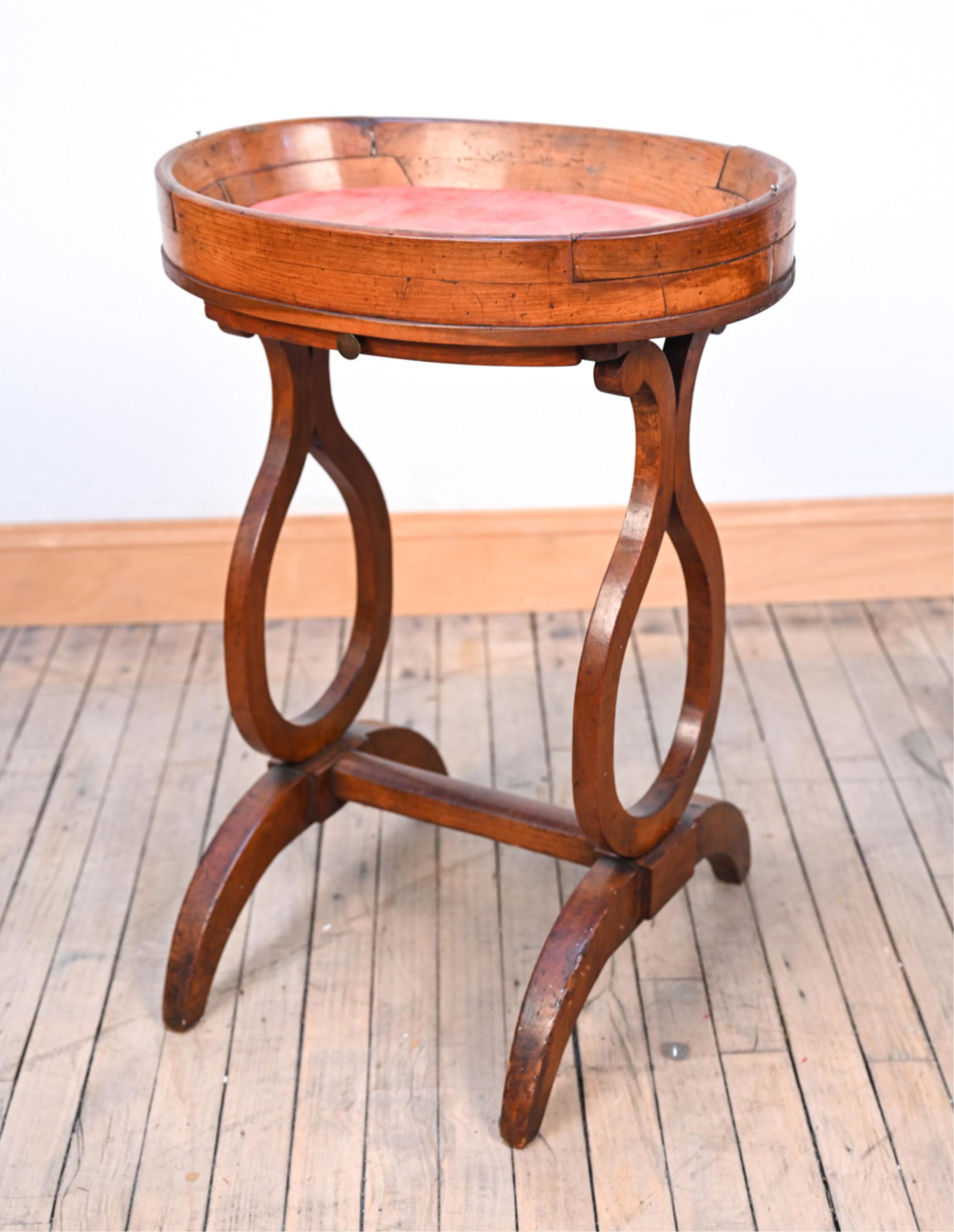 EMPIRE PERIOD VITRINE-TOP SIDE TABLE (1 of 12)