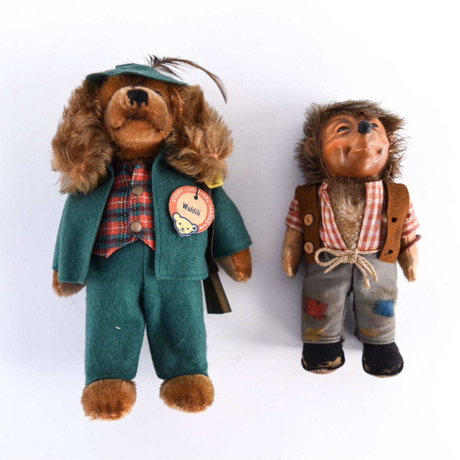 (2) STEIFF STUFFED ANIMALS (1 of 10)