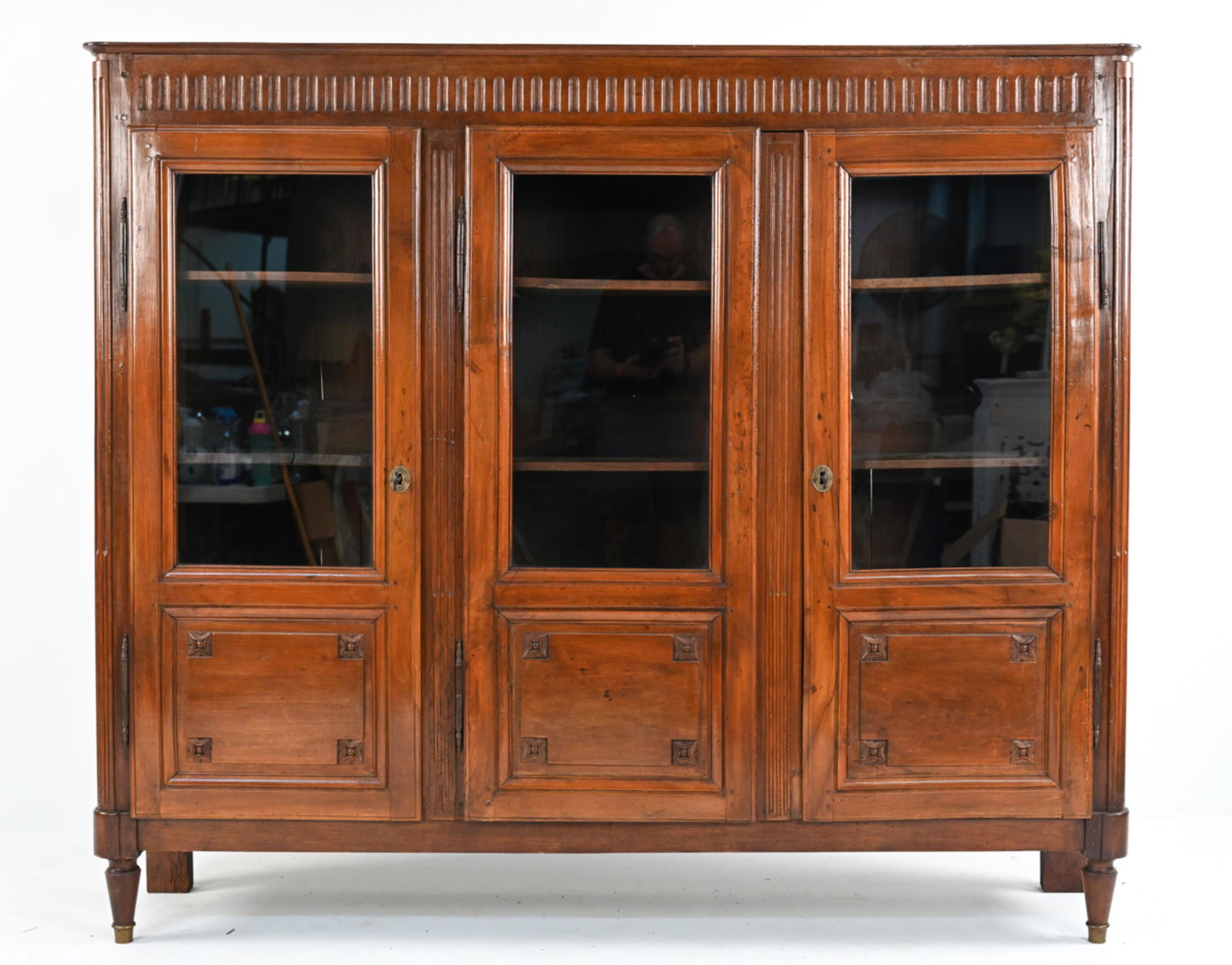 LATE 18TH CENTURY LIBRARY DISPLAY CABINET (1 of 18)