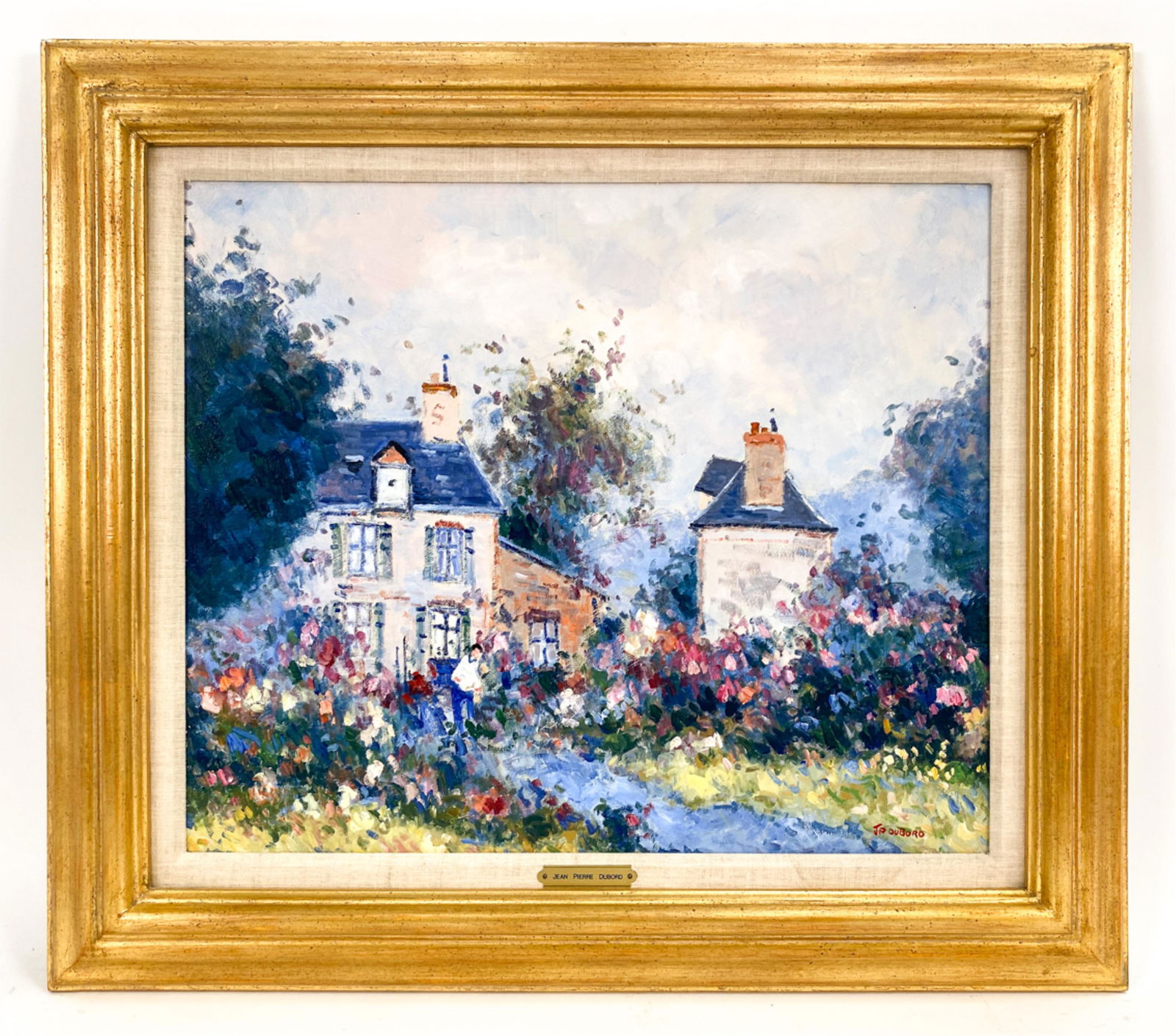 JEAN-PIERRE DUBORD, FRENCH (B. 1949) O/C (1 of 9)