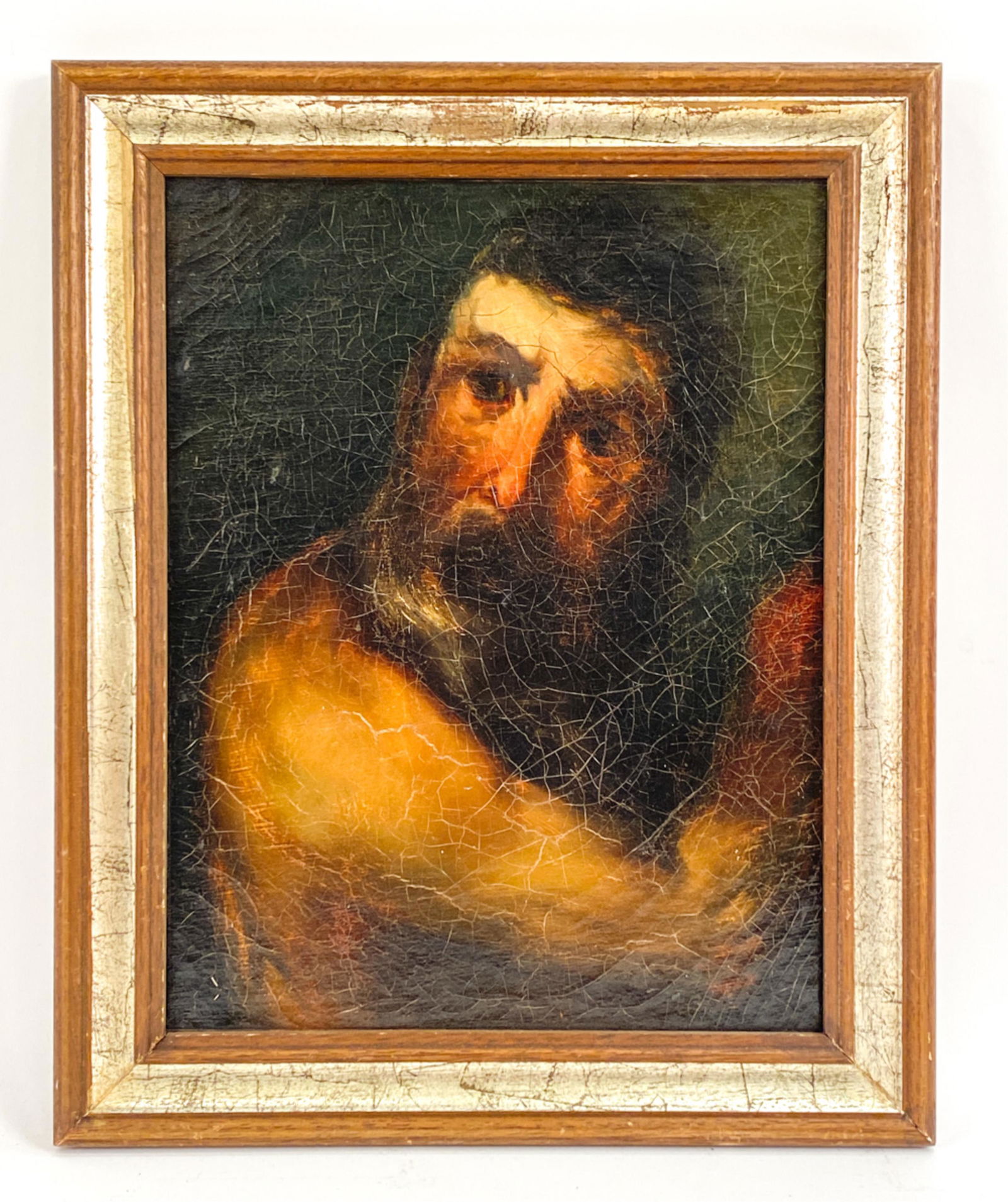 OLD MASTER PORTRAIT OF MAN O/C (1 of 8)