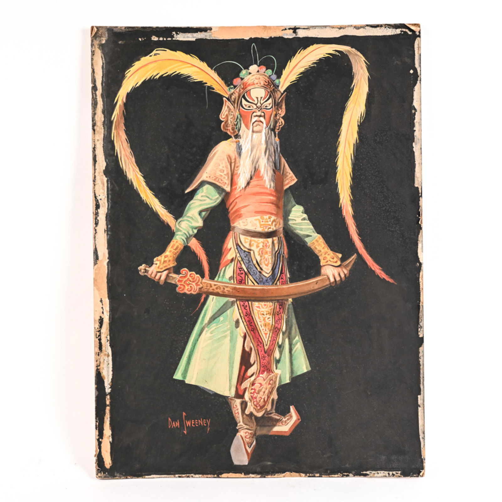 DAN SWEENEY, AMERICAN (1880-1958) GOUACHE (1 of 17)