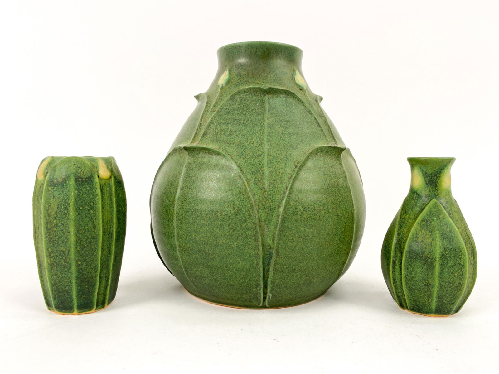 (3) JEMERICK ART POTTERY VASES BY STEVE FREDERICK (1 of 14)