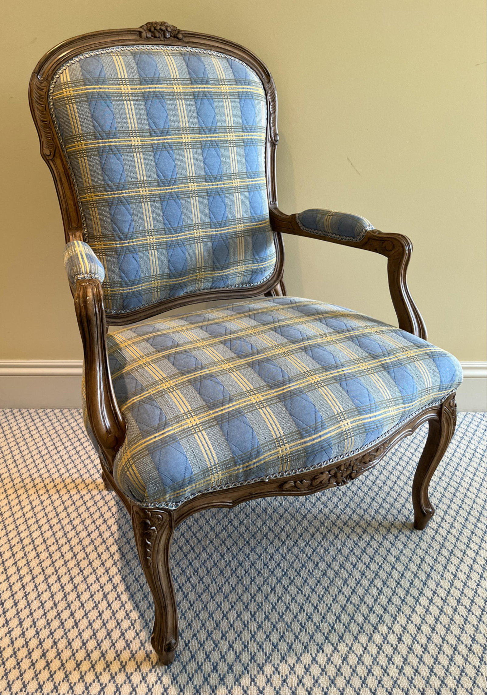 FRENCH STYLE FAUTEUIL ARMCHAIR (1 of 12)