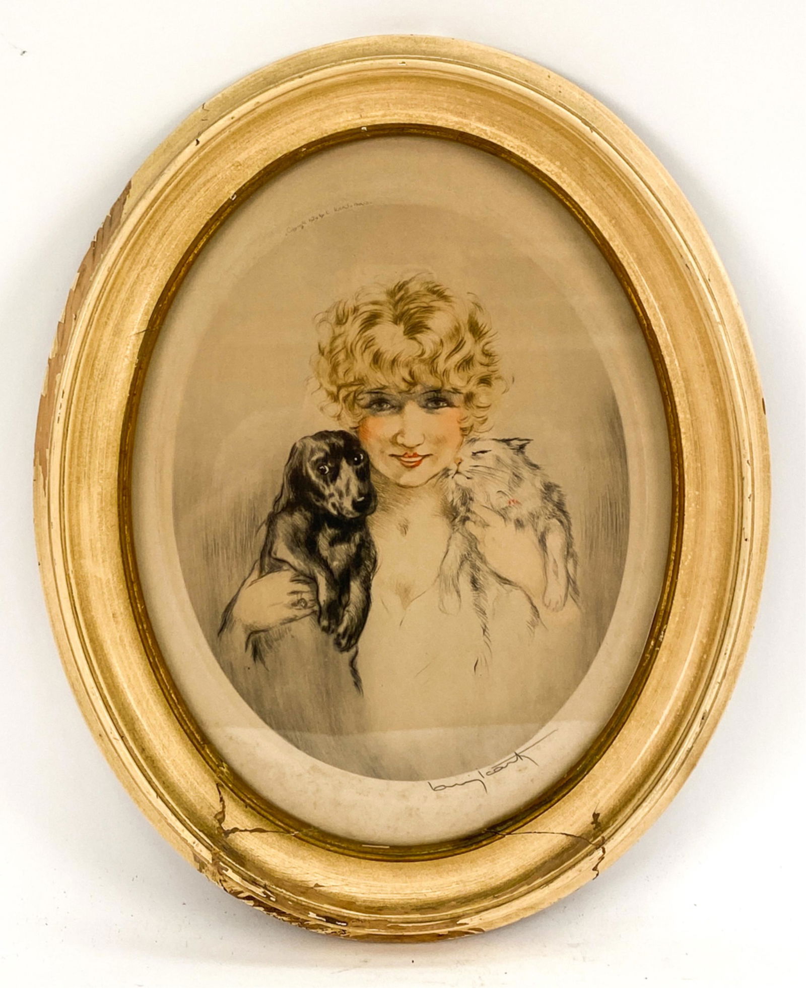 LOUIS ICART SIGNED ETCHING (1 of 8)