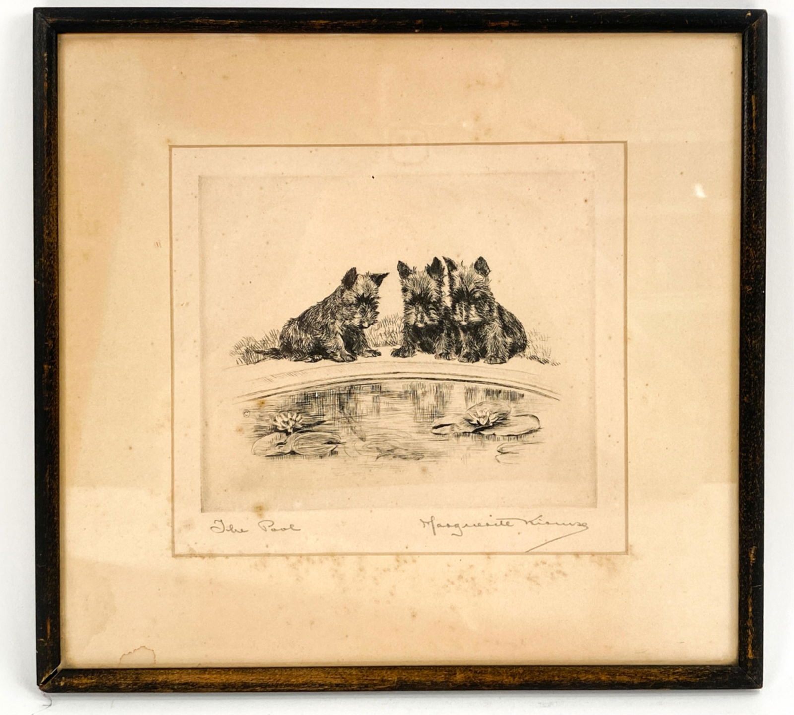 MARGUERITE KIRMSE (1885-1954) ETCHING (1 of 9)