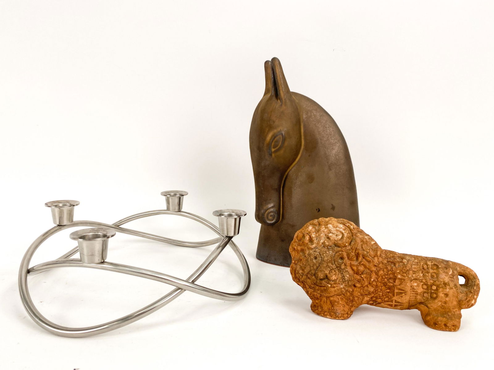 GEORG JENSEN CANDLEHOLDER ETC. (1 of 18)