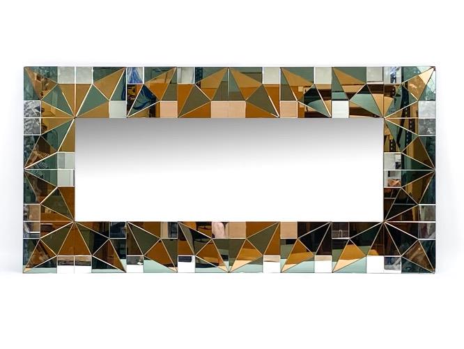 LARGE MODERN TESSELLATED MIRROR (1 of 5)