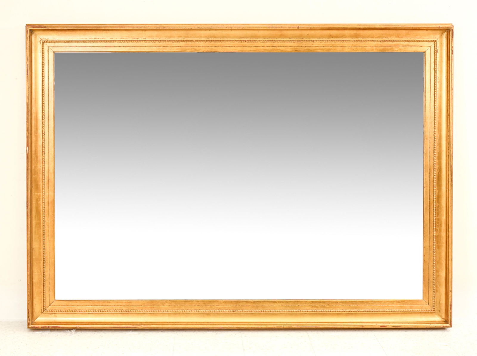 LARGE GOLD-TONE MIRROR (1 of 6)