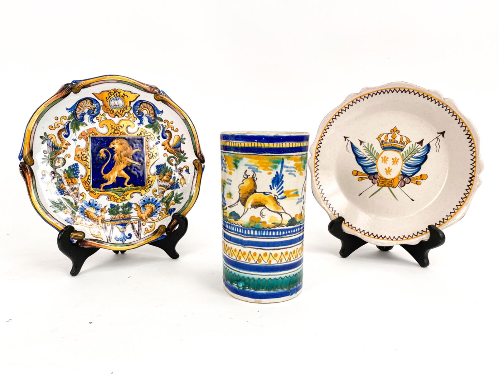 (3) EUROPEAN FAIENCE GROUPING (1 of 10)